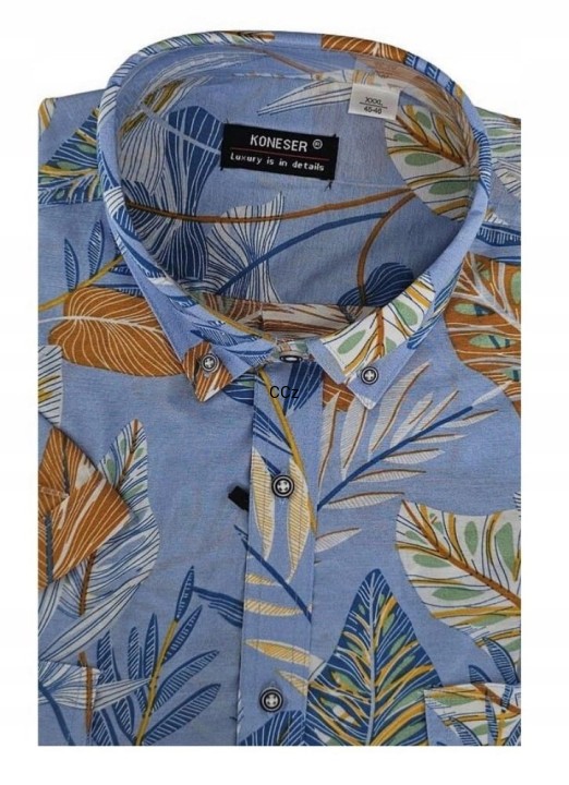 Koszula-hawajska-w-palmy-roslinne-motywy-niebieska-brazowa-plazowa.jpeg