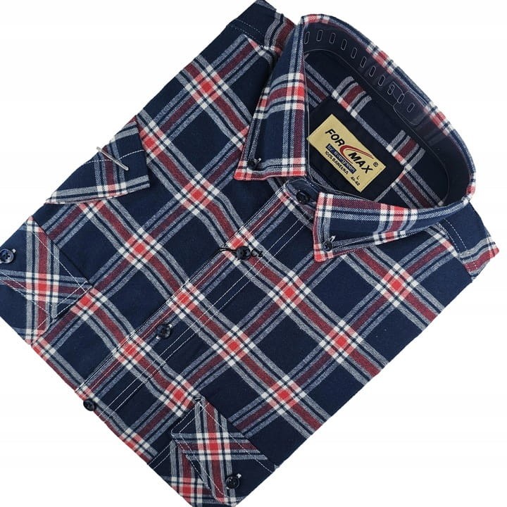 Koszula-meska-w-kratke-granatowo-czerwona-bawelna-2-kieszenie-rozmiar-39-Rozmiar-M.jpeg