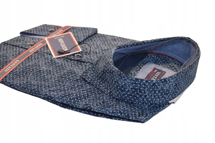 Koszula-Slim-Fit-z-Wzorem-Modna-Granatowa-Koszula-Meska-rozmiar-45-premium-Rozmiar-kolnierzyka-45.jpeg