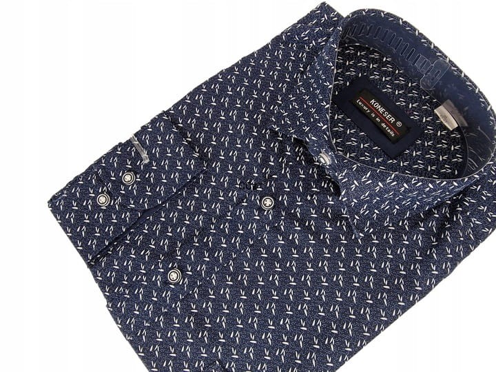 Stylowa-Ciemno-Granatowa-Koszula-Meska-z-Efektownymi-Wzorkami-rozmiar-42-Kolor-niebieski.jpeg