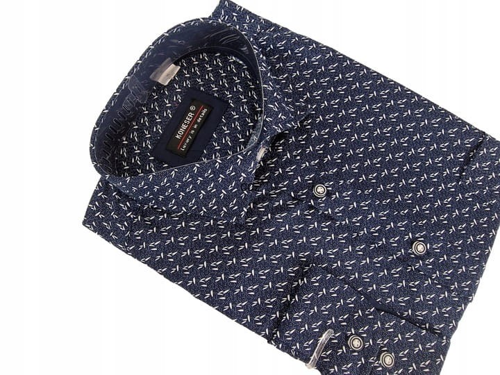 Stylowa-Ciemno-Granatowa-Koszula-Meska-z-Efektownymi-Wzorkami-rozmiar-42-Rozmiar-XL.jpeg