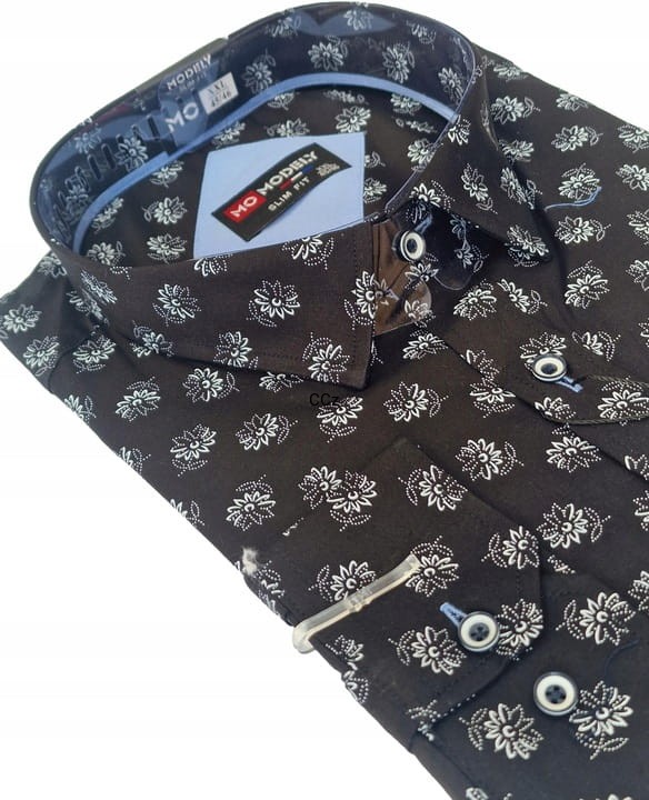 Czarna-koszula-slim-fit-w-biale-kwiaty-rozmiar-46-idealna-na-kazdy-dzien-Rozmiar-kolnierzyka-46.jpeg