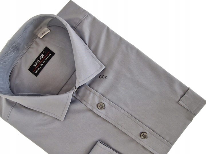Gladka-Szara-Koszula-Meska-Wizytowa-Must-Have-w-Szafie-Mezczyzny-rozmiar-43-Rozmiar-kolnierzyka-43.jpeg