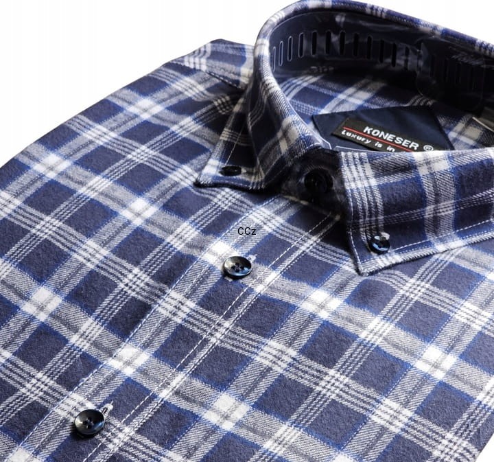 Granatowa-w-Biala-krate-koszula-meska-bawelniana-dwie-kieszenie-rozmiar-XL-Rozmiar-kolnierzyka-42.jpeg