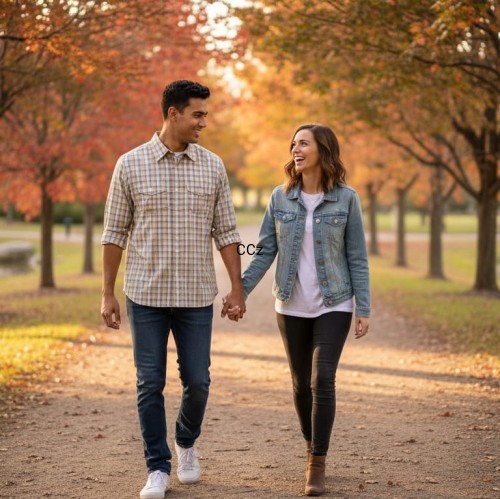 Casualowa Bawełniana Męska Młodzieżowa Koszula w beżową kratkę rozmiar 38 S.jpeg