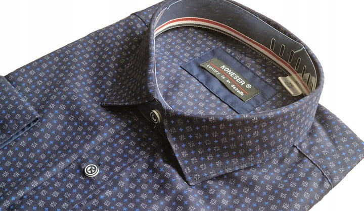 Modna-Ciemnoniebieska-Koszula-Meska-z-Efektownym-Nadrukiem-rozmiar-39-Rozmiar-kolnierzyka-39.jpeg